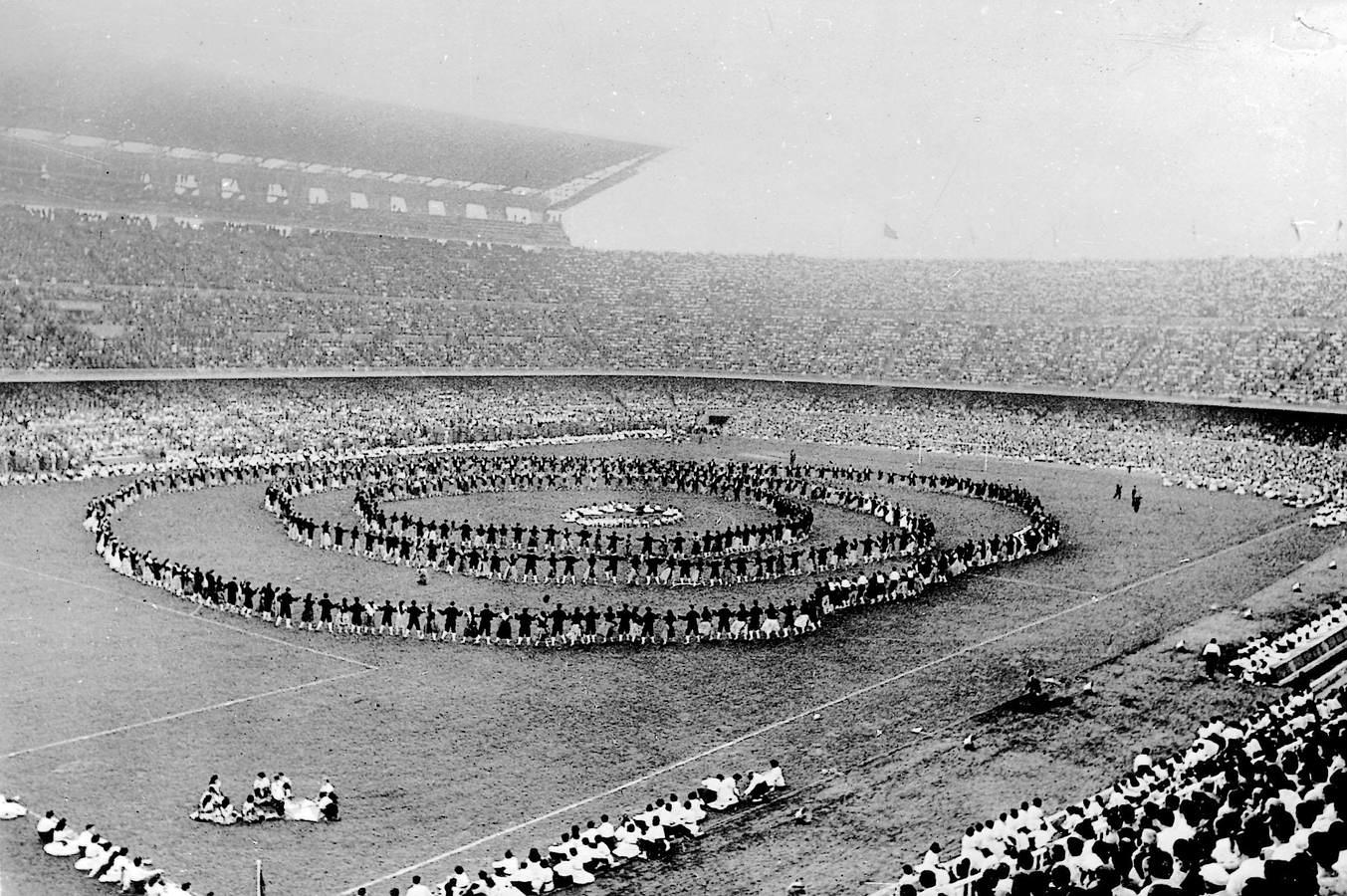 INAUGURACIÓN DEL ESTADIO DEL FÚTBOL CLUB BARCELONA